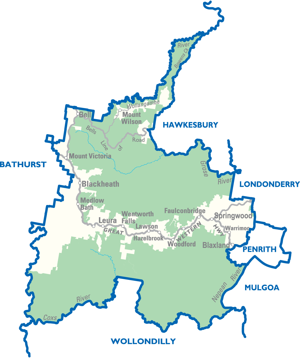 30 Map Of Blue Mountains Maps Online For You