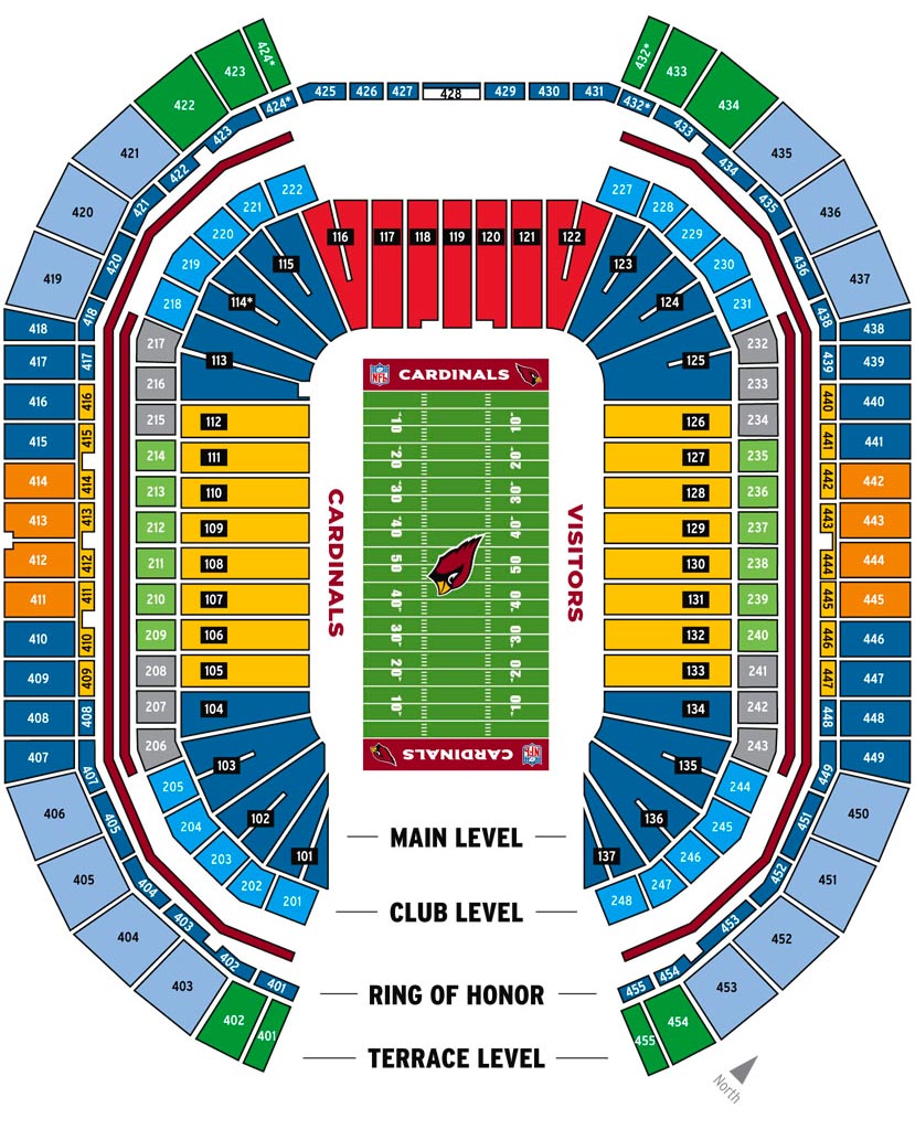 Cardinals Stadium Seating Chart St Louis