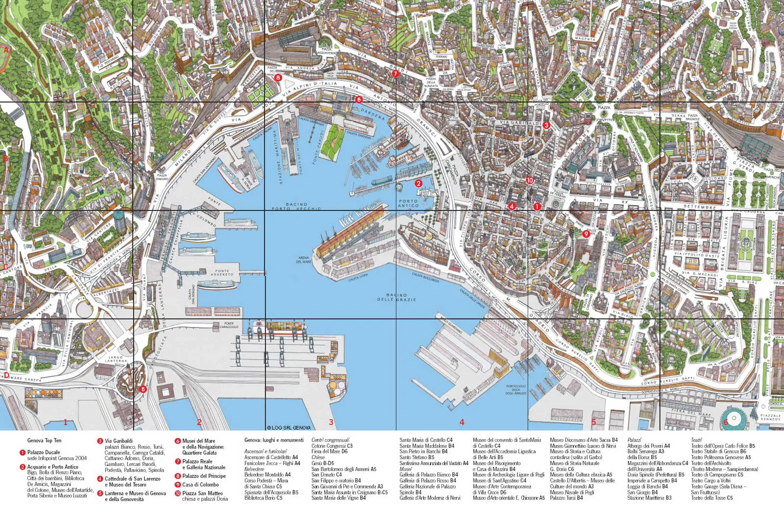 Genoa City Travel Map - Mapsof.net