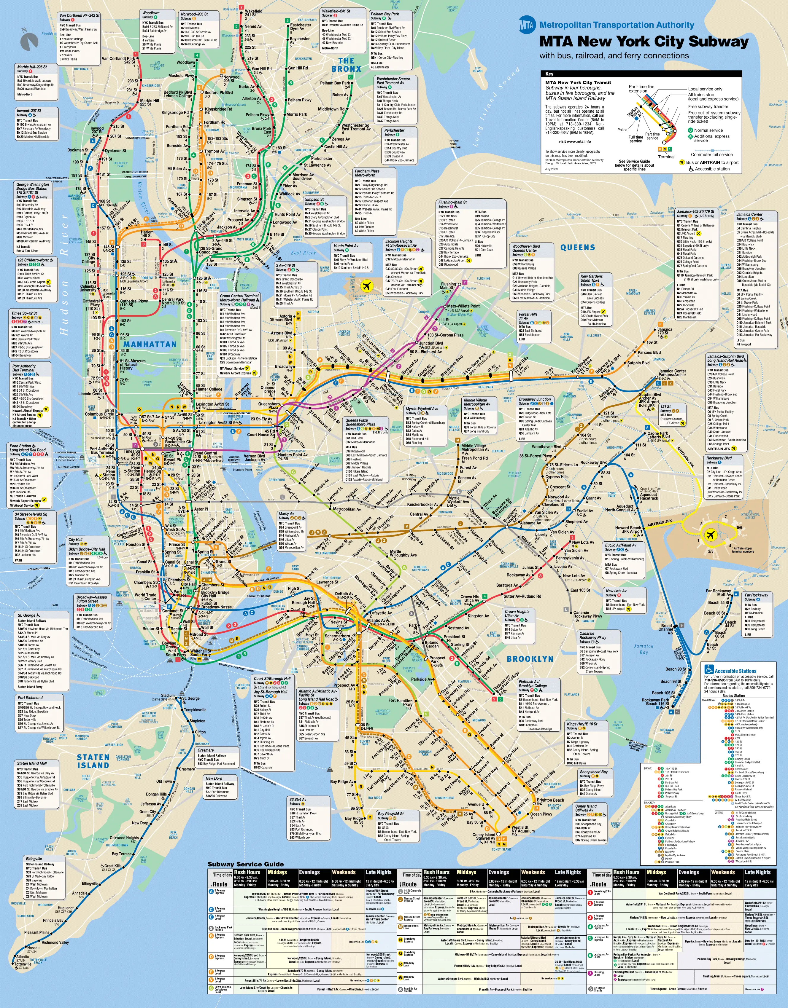 New York City Subway Map Metro Mapsof Net