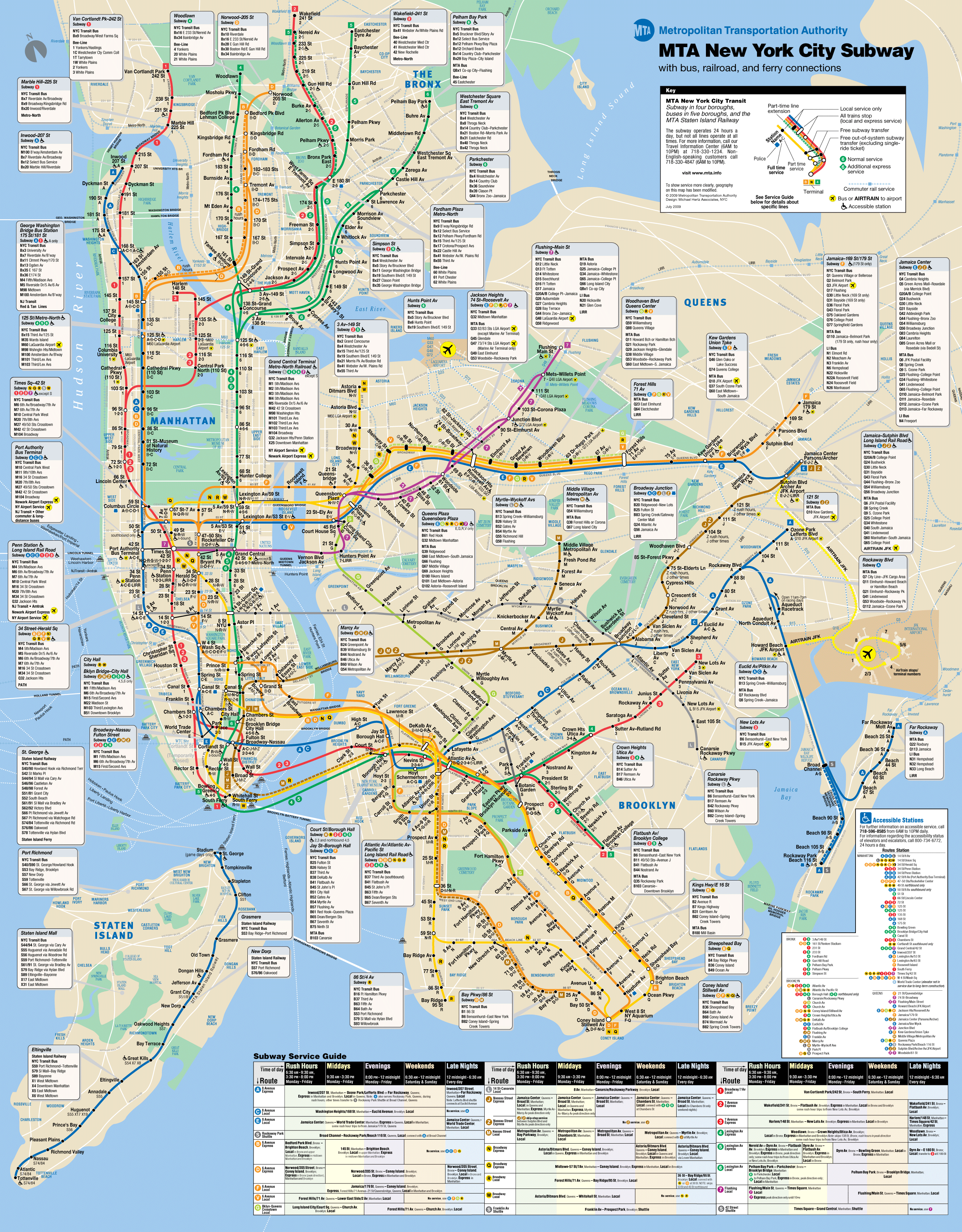 The New York City Subway Map - vrogue.co