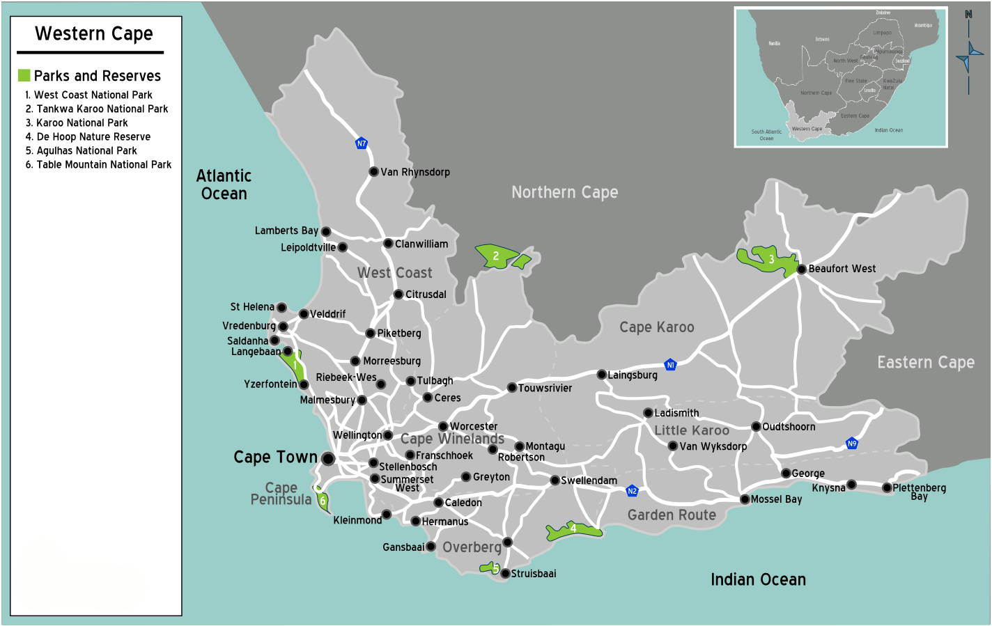 Download the print edition Cape Town Green Map