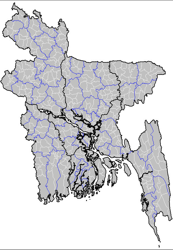 Map Of Bangladesh With Cities. Bangladesh maps.