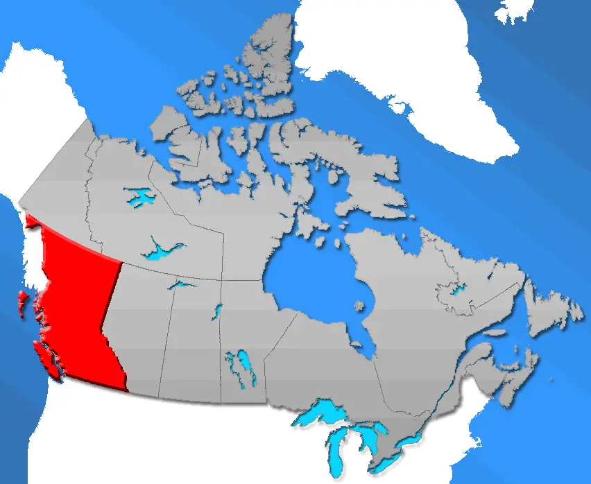 Bc Canada Province •
