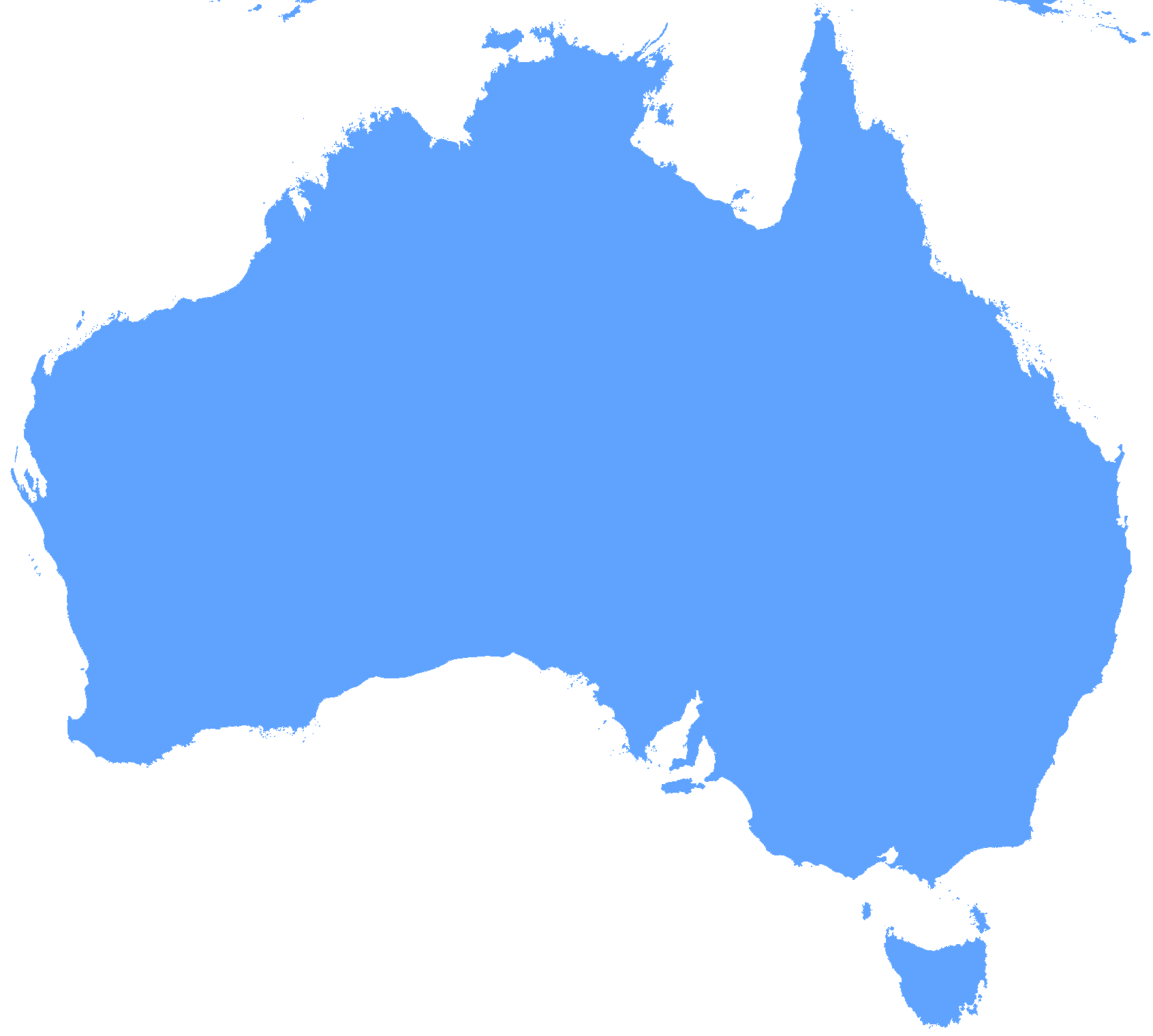 Best Templates Blank Map Of Australia