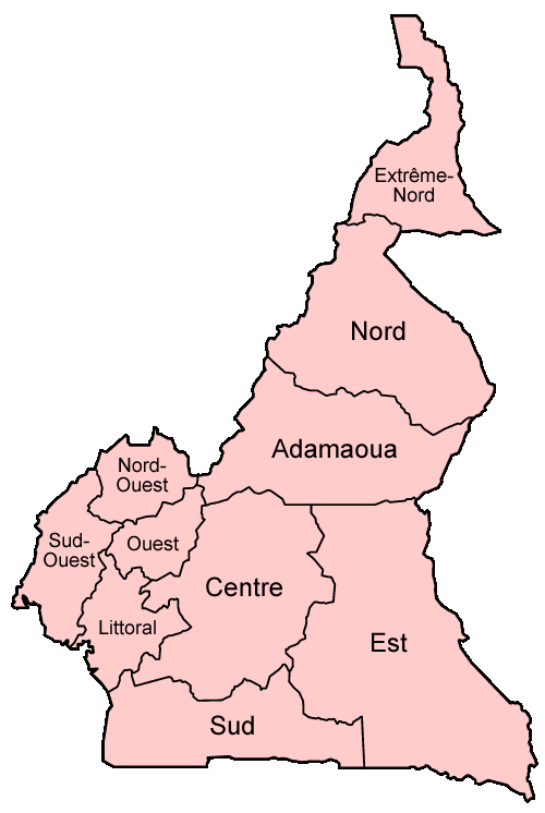 climate map of cameroon. Cameroon maps.