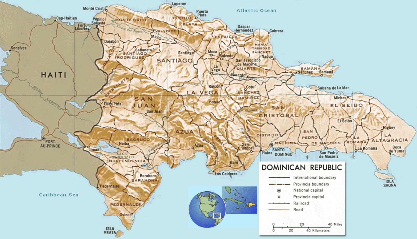 dominican republic size
