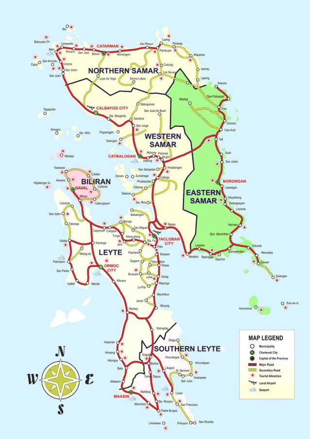 Map Visayas