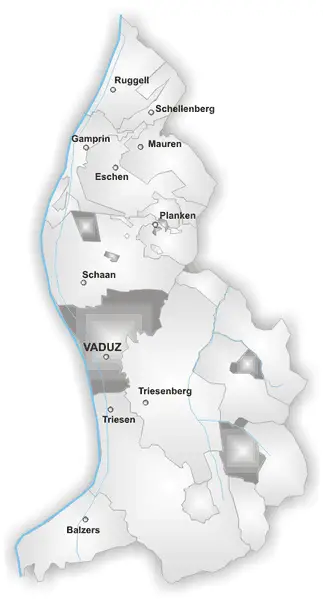Liechtenstein maps.