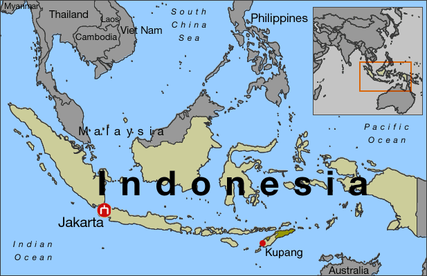 Map Of Indonesia. Map Of Indonesia
