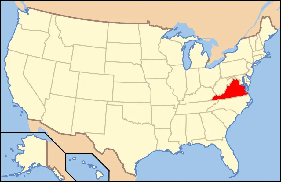 Map of Usa Va • Mapsof.net