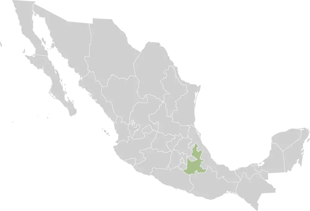 maps of mexico states. Mexico States Puebla