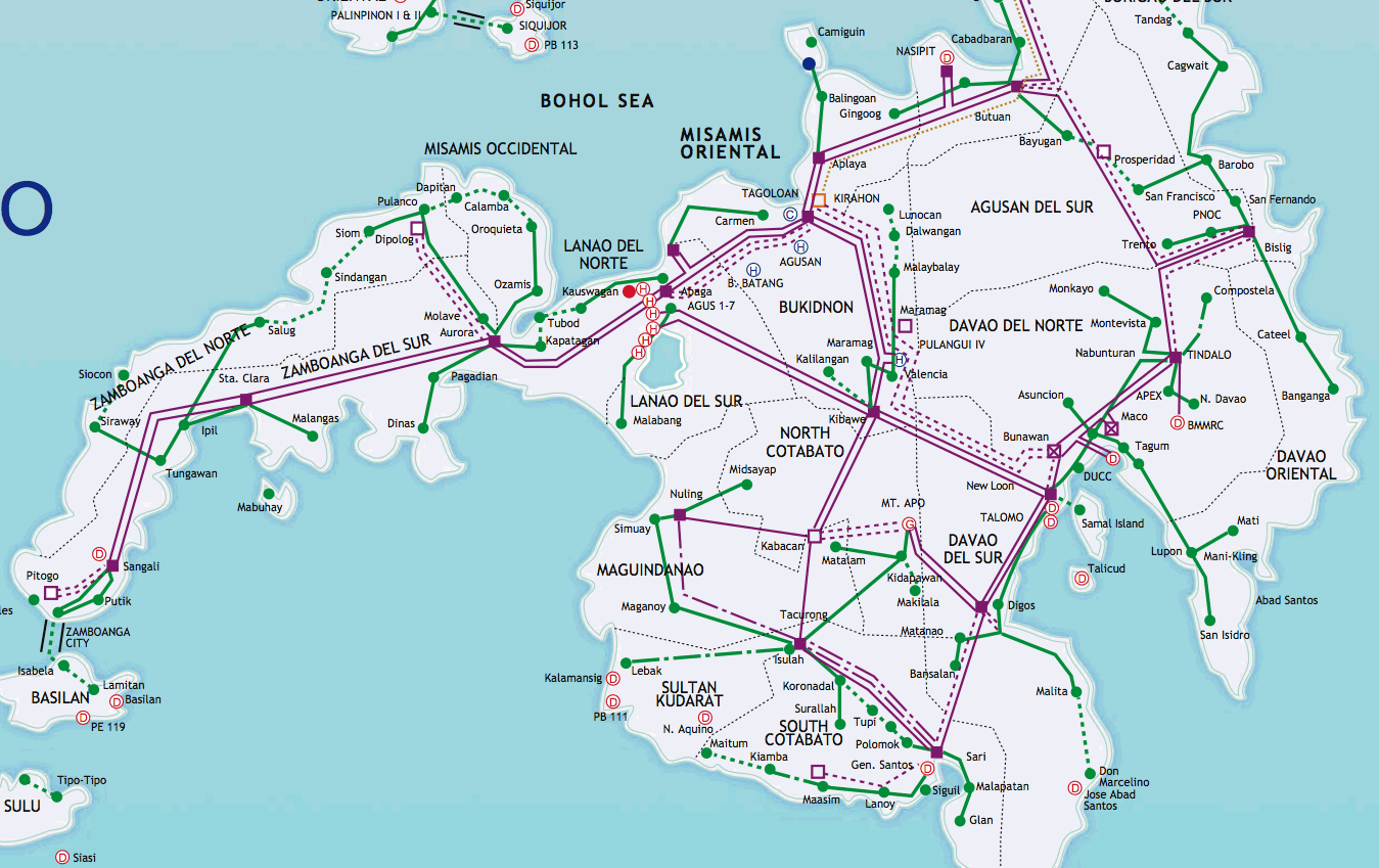 Mindanao Map - Mapsof.Net