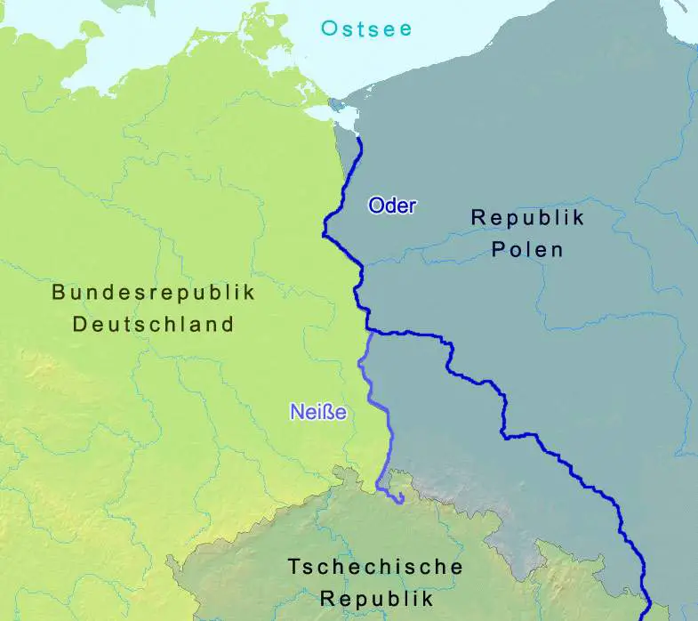 map of poland and germany. Germany maps.