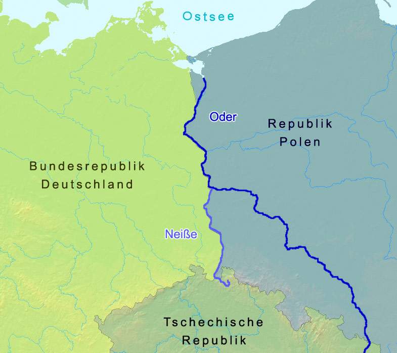 map of poland and germany. Germany maps.