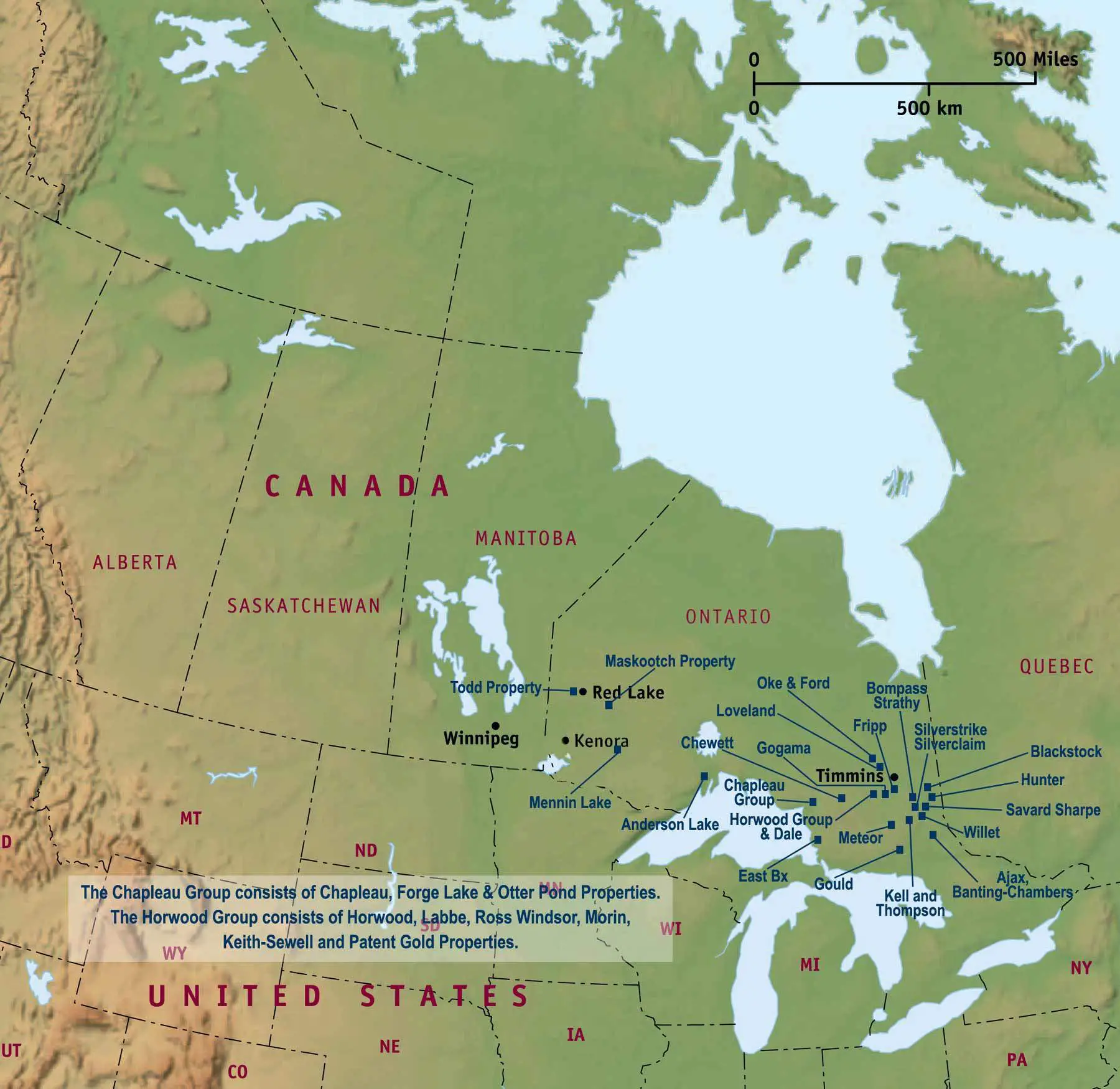 Ontario Canada • Mapsof.net