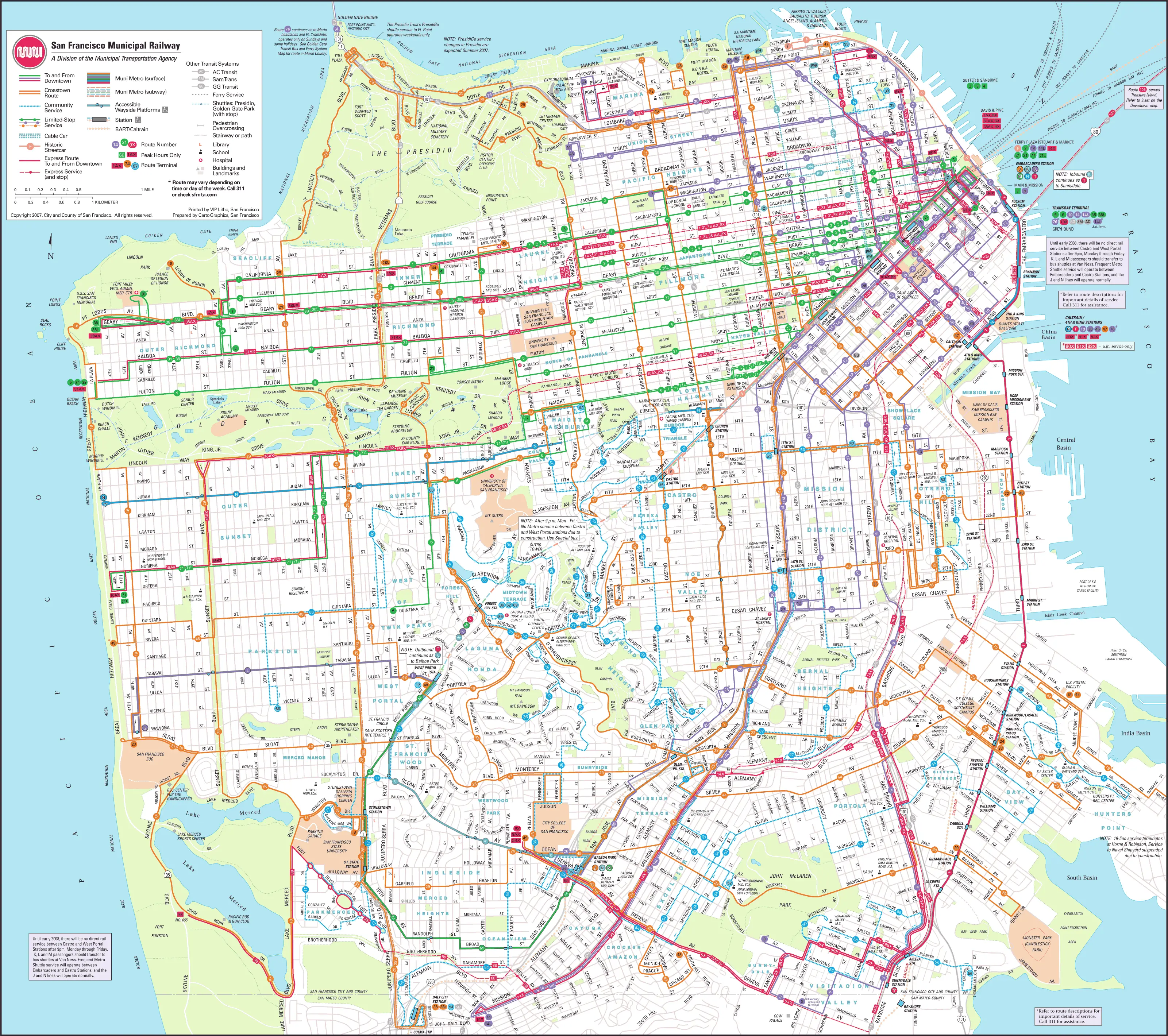 SAN FRANCISCO MAP | Photos Of The World