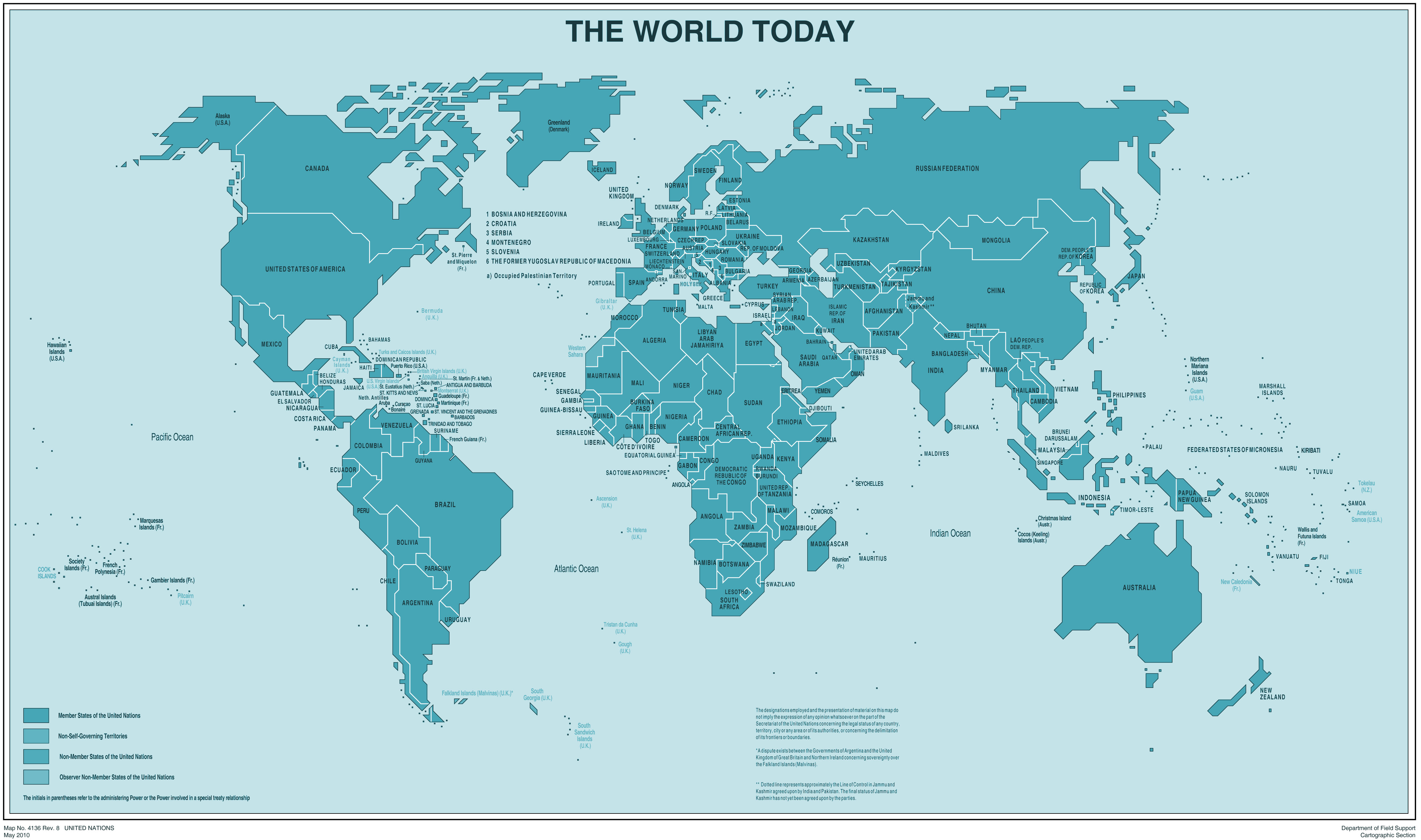 Un Members Map Mapsofnet