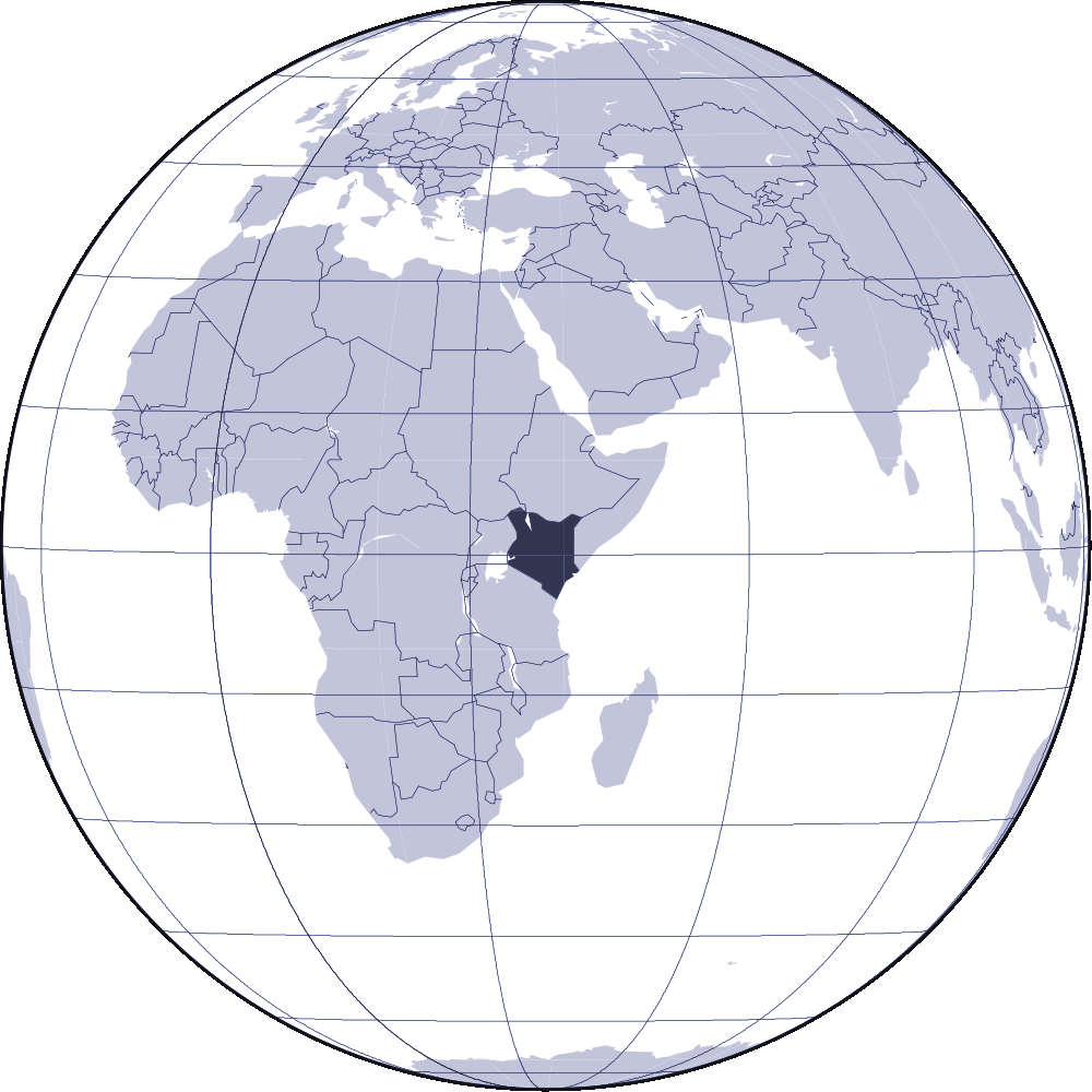 Where Is Kenya Located - Mapsof.net