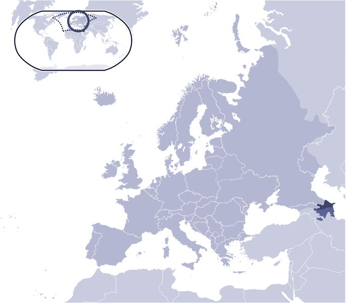 Where Is Azerbaijan Located - Mapsof.net