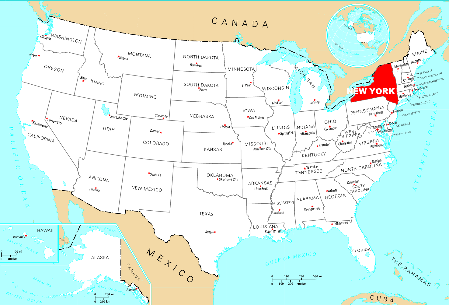 where new york is located