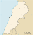 000 Libani Harta - Mapsof.Net Map