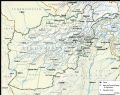 Afghanistan Topographical Map - Mapsof.Net Map