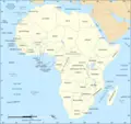 African Continent Countries Map - Mapsof.net