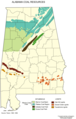 Alabama Coal Resources - Mapsof.Net Map
