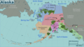 Alaska Regions Map - Mapsof.Net Map