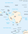 Antarctica Map 1 - Mapsof.Net Map