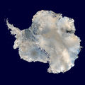 Antarctica Satellite Image Map - Mapsof.Net Map