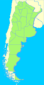 Argentina Blank - Mapsof.Net Map