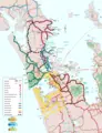 Auckland Regional Map - Mapsof.Net Map