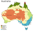 Australia Climate Map - Mapsof.net