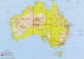 Australia Old Map (1942) - Mapsof.Net Map