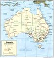 Australia Political Map - Mapsof.net