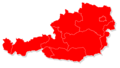 Austria Blank Map All - Mapsof.Net Map