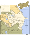 Azerbaijan Political - Mapsof.Net Map
