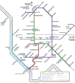Bangkok Transportation Map - Mapsof.Net Map