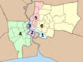 Bangkok Administrative Map Districts - Mapsof.Net Map