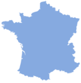 Blank France Map - Mapsof.Net Map