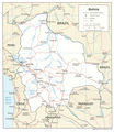 Republic of Bolivia - Mapsof.net