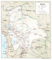 Republic of Bolivia - Mapsof.net