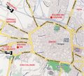 Bologna Map Center - Mapsof.Net Map