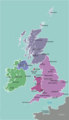 British Irish Isles - Mapsof.Net Map