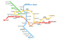 Bucharest Metro Map - Mapsof.Net Map