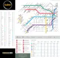 Buenos Aires Detailed Metro Map - Mapsof.Net Map