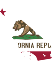 California+flag+map