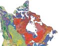 Canada Geological Map - Mapsof.Net Map